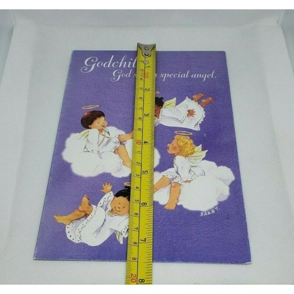 Renaissance-Inspired Happy Birthday Godchild Greeting Card - Picture 7 of 8